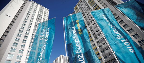 Олимпийская деревня в Пхенчхане, Корея - Sputnik Беларусь