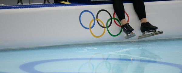 На тренировке по конькобежному спорту - Sputnik Беларусь