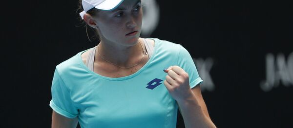 Белорусская теннисистка Александра Саснович - Sputnik Беларусь