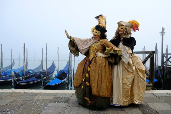 Венецыянскі карнавал застаецца самым загадкавым, прыцягальным і папулярным. - Sputnik Беларусь