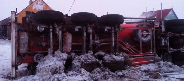 Авария с бензовозом в Докшицком районе - Sputnik Беларусь