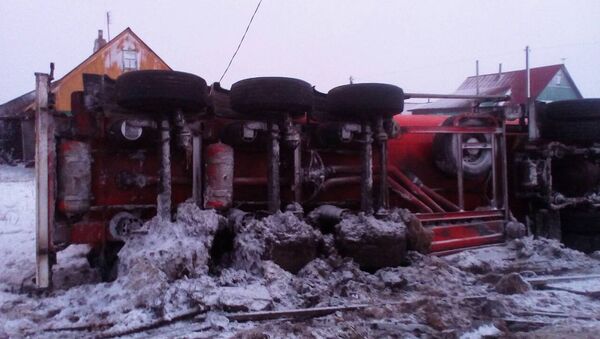 Авария с бензовозом в Докшицком районе - Sputnik Беларусь
