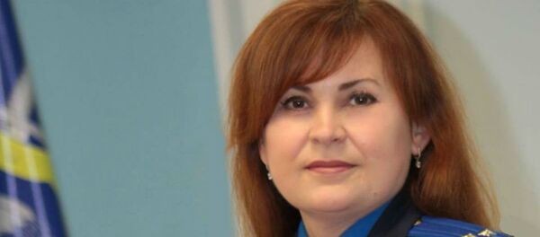 Официальный представитель УСК по Могилевской области Оксана Соленюк - Sputnik Беларусь