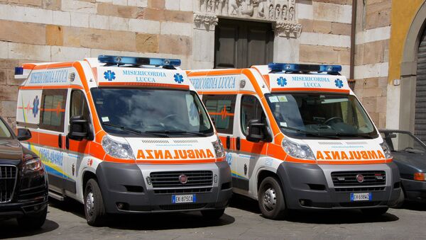 Машины скорой помощи в Италии, архивное фото - Sputnik Беларусь