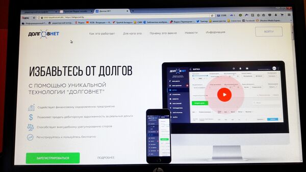 Сайт ДолговНет поможет решить проблемы с задолженностями предприятий - Sputnik Беларусь