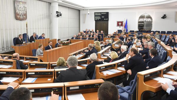 Заседание сената по поводу поправок в закон об историческом наследии - Sputnik Беларусь