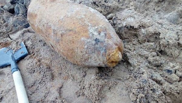 Стокилограммовая бомба обнаружена на стройплощадке в Минске - Sputnik Беларусь