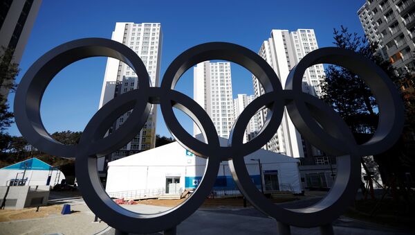 Олимпийские кольца в Южной Корее - Sputnik Беларусь