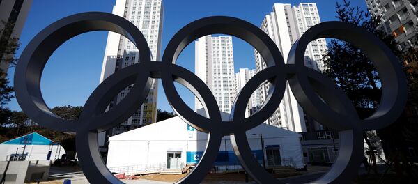 Олимпийские кольца в Южной Корее - Sputnik Беларусь
