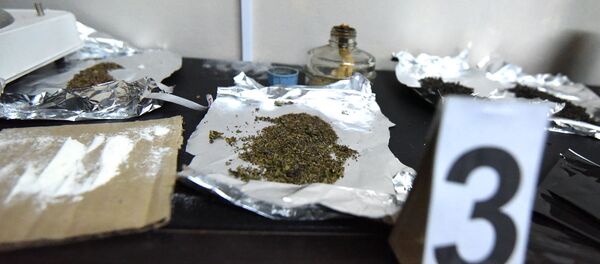Изъятие  партии наркотиков - Sputnik Беларусь
