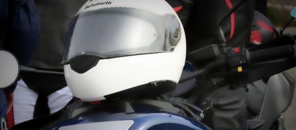 Шлем мотоциклиста, архивное фото - Sputnik Беларусь