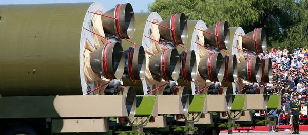 Военная техника Китая во время парада, архивное фото - Sputnik Беларусь