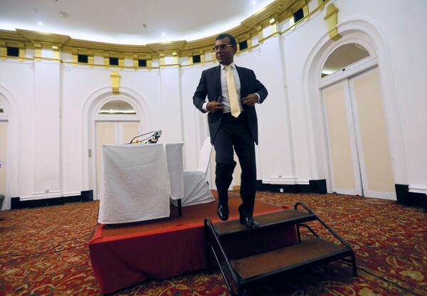 Бывший президент Мальдивских островов Мохамед Нашид надеется снова занять президентский пост - Sputnik Беларусь