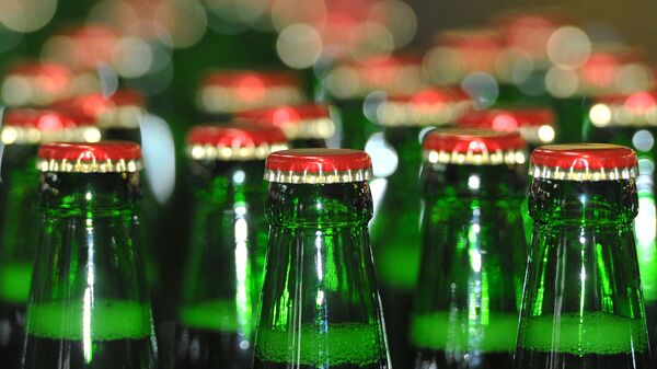 Шкляныя бутэлькі з півам - Sputnik Беларусь