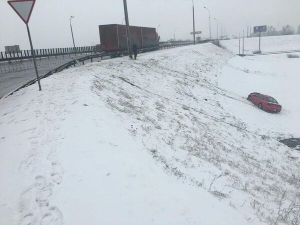 Авария на Минской кольцевой - Sputnik Беларусь