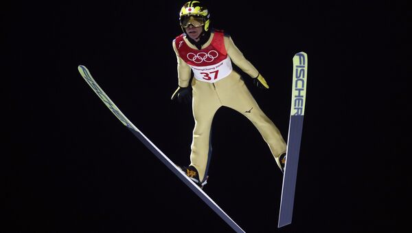 Японский летающий лыжник Ноиаки Касаи - Sputnik Беларусь