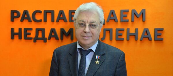 Герой Расіі, лётчык-касманаўт Юрый Батурын Герой Расіі, лётчык-касманаўт Юрый Батурын - Sputnik Беларусь