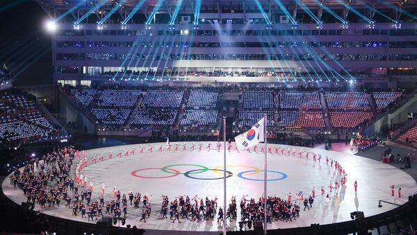 Церемония открытия XXIII зимних Олимпийских игр - Sputnik Беларусь