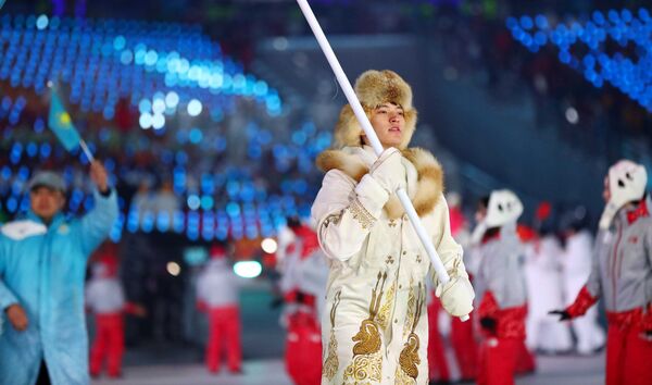 Казахстанский конькобежец Абзала Ажгалиев Казахстанский конькобежец Абзала Ажгалиев - Sputnik Беларусь