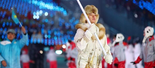 Казахстанский конькобежец Абзала Ажгалиев - Sputnik Беларусь