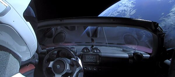 Запущенная в космос Tesla  - Sputnik Беларусь