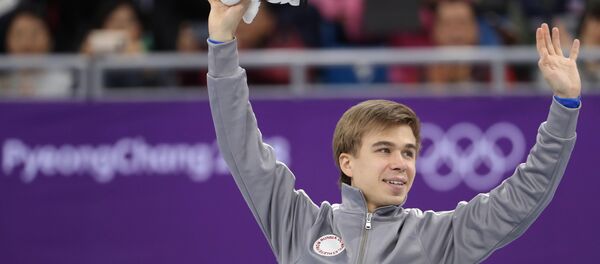 Российский шорт-трекист Семен Елистратов - Sputnik Беларусь