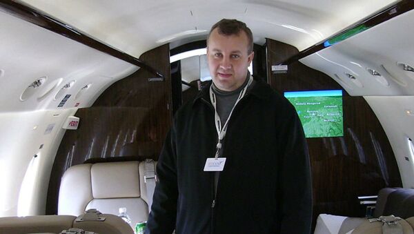Генеральный директор компании Альянс Авиационных технологий Авинтел Виктор Прядка - Sputnik Беларусь