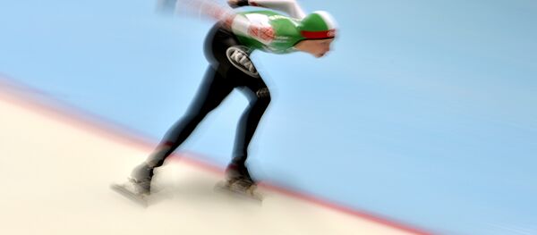 Белорусская конькобежка Марина Зуева, архивное фото Белорусская конькобежка Марина Зуева, архивное фото - Sputnik Беларусь