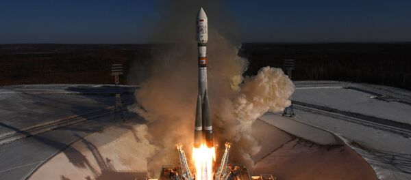 Запуск ракеты Союз-2.1а с космодрома Восточный Запуск ракеты Союз-2.1а с космодрома Восточный - Sputnik Беларусь