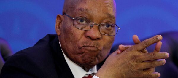 Президент ЮАР Джейкоб Зума, август 2017-го - Sputnik Беларусь