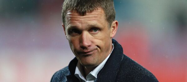 Главный тренер ПФК ЦСКА Виктор Ганчаренко - Sputnik Беларусь