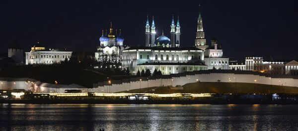 Вечерний вид на Казанский кремль - Sputnik Беларусь