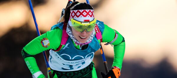 Надзея Скардзіна на Алімпіядзе ў Пхенчхане Надзея Скардзіна на Алімпіядзе ў Пхенчхане - Sputnik Беларусь