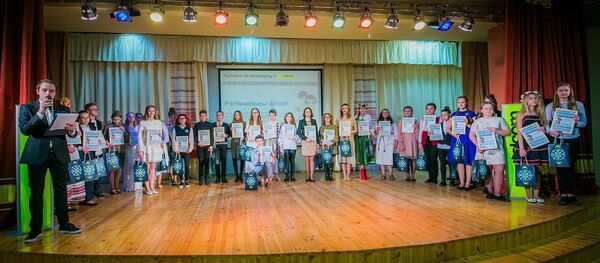 Удзельнікі конкурса Чытаем па-беларуску з velcom Удзельнікі конкурса Чытаем па-беларуску з velcom - Sputnik Беларусь