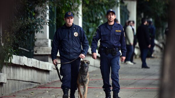Греческая полиция, архивное фото - Sputnik Беларусь