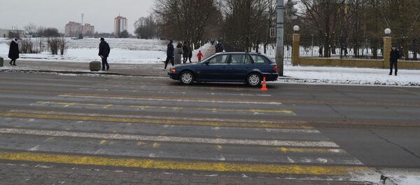 Место ДТП в Бресте - Sputnik Беларусь