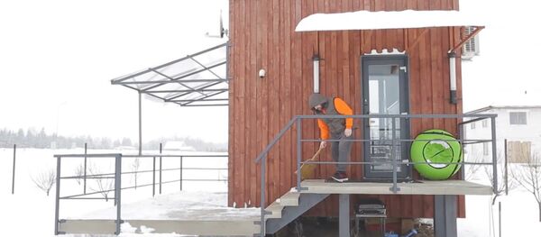 Белорус построил свой собственный компактный минидом - Sputnik Беларусь