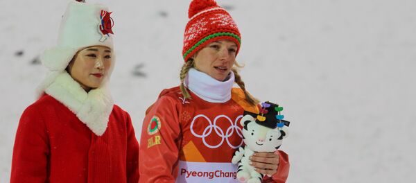 Спорстменка принесла сборной Беларуси первую медаль зимних Олимпийских игр-2018 - Sputnik Беларусь