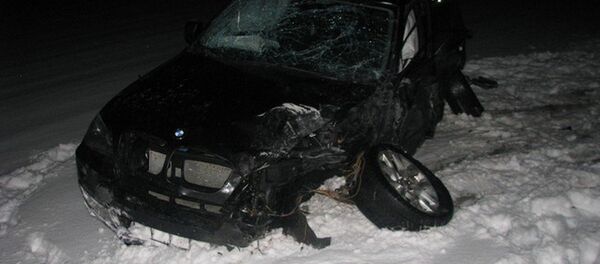 ДТП в Пуховичеком районе 17.02.2018 - Sputnik Беларусь