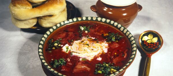 Украинский борщ, архивное фото - Sputnik Беларусь