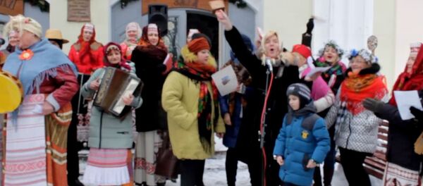 Как в Витебске провожали Масленицу - Sputnik Беларусь