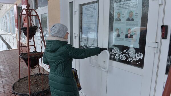 Наглядная агитация на выборах в местные Советы - Sputnik Беларусь