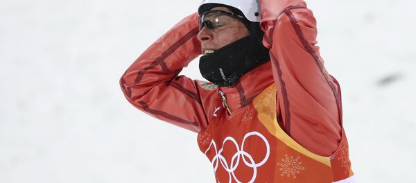 Белорусский фристайлист Станислав Гладченко на ОИ-2018 Белорусский фристайлист Станислав Гладченко на ОИ-2018 - Sputnik Беларусь