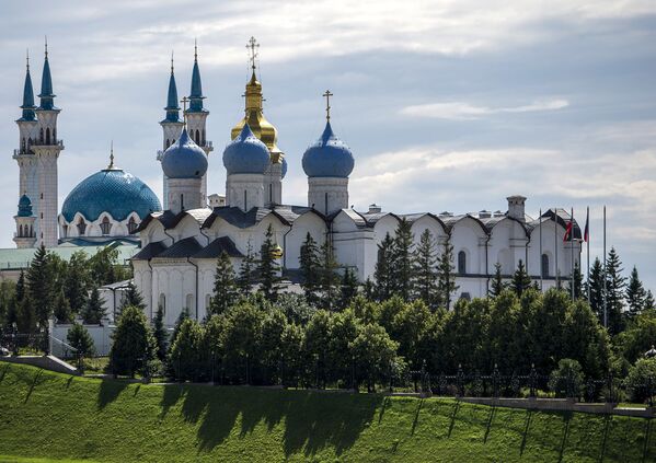 Мечеть Кул-Шариф – главная соборная мечеть Татарстана - Sputnik Беларусь
