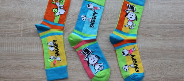 Шкарпэткі для прэм'ер-міністра Канады Джасціна Трудо - Sputnik Беларусь