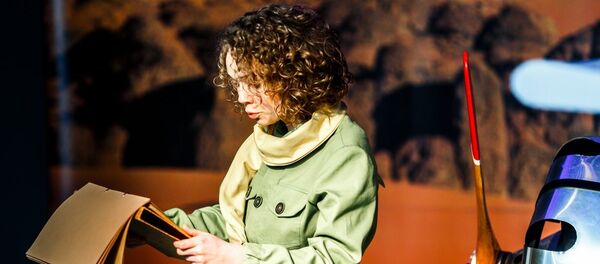 Спектакль Маленькі прынц у тэатры Кропка Спектакль Маленькі прынц у тэатры Кропка - Sputnik Беларусь