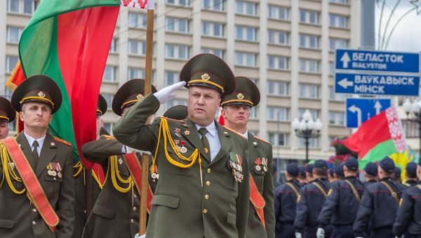 Военный парад в Гродно, архивное фото - Sputnik Беларусь