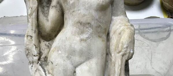 Обнаруженная статуя - Sputnik Беларусь