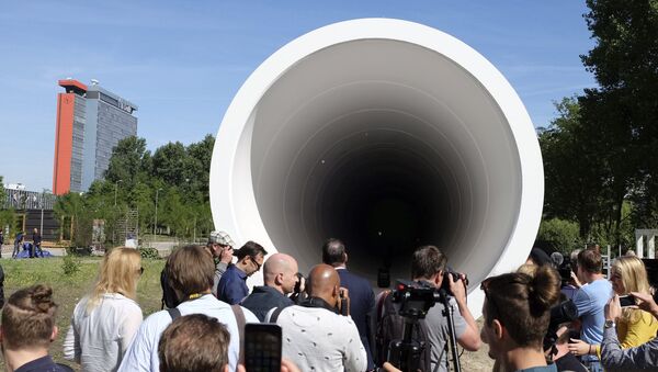 Тоннель Hyperloop One - Sputnik Беларусь