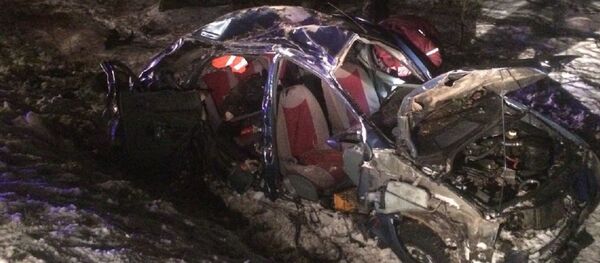 Последствия ДТП в Барановичском районе - Sputnik Беларусь